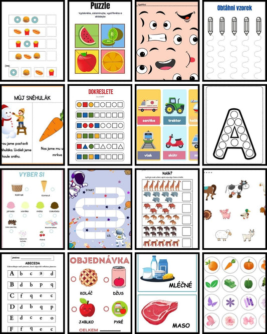 Aktivity kompletní sbírka – 900+ stran PDF