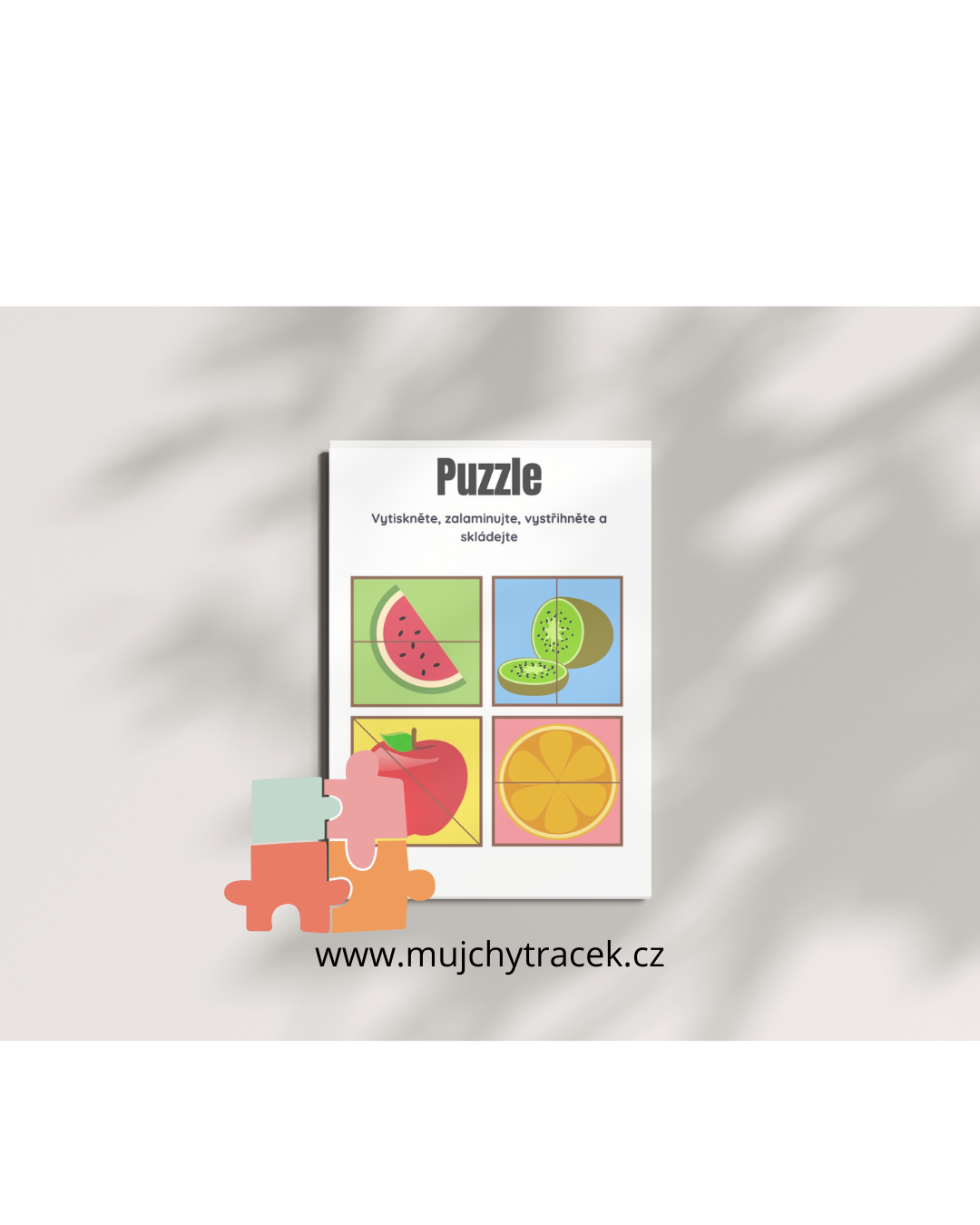 Hravé puzzle – 110 stran k tisku