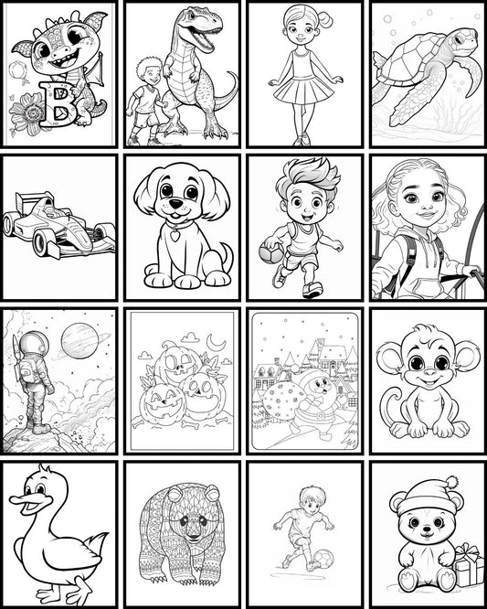 Království omalovánek - 4000+ stran