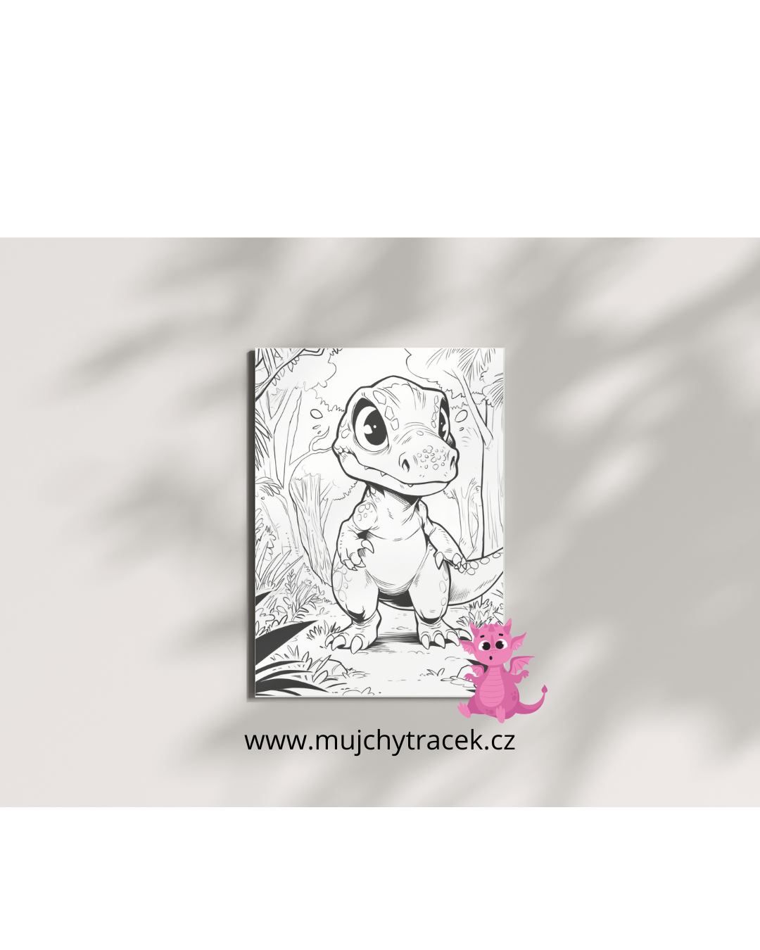 Dinosauři a draci – Velká sbírka omalovánek (352 stran)