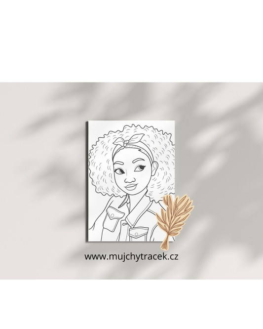 Stylové dívky – Omalovánky ke stažení (48 stran)