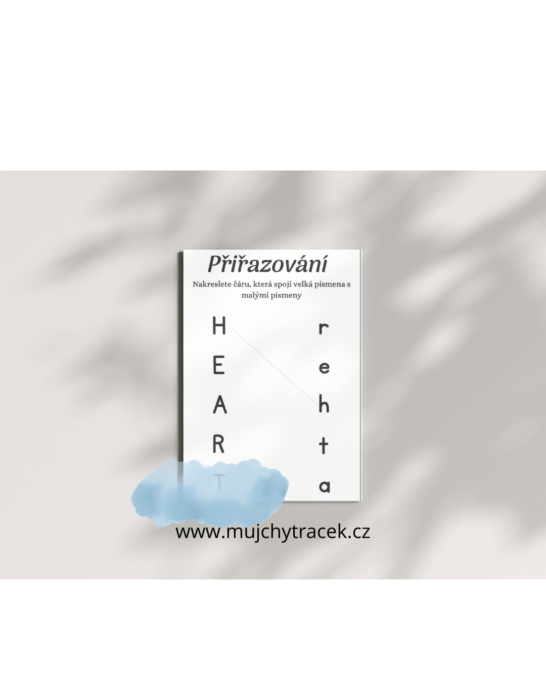 Pracovní listy pro děti – Abeceda, psaní a přiřazování (116 stran)