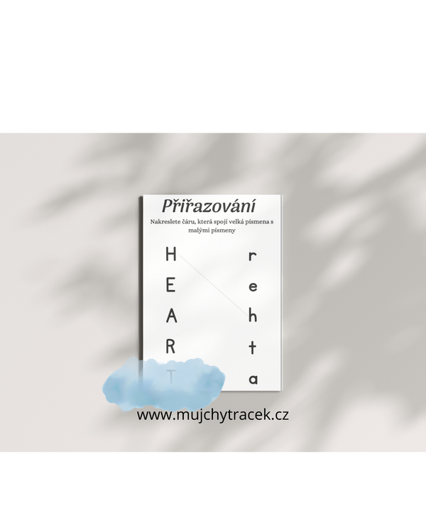 Pracovní listy pro děti – Abeceda, psaní a přiřazování (116 stran)