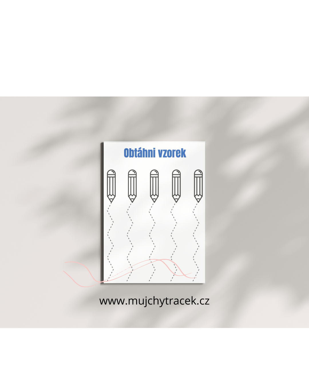 Pracovní listy – Obtahování čar a vzorů (89 stran)