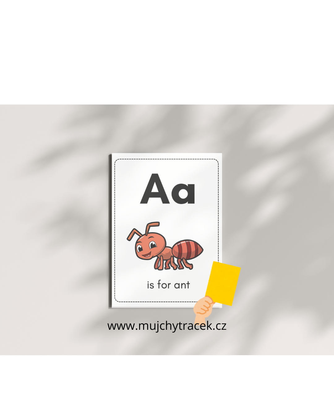 Anglická abeceda – Výukové kartičky A-Z (111 stran)