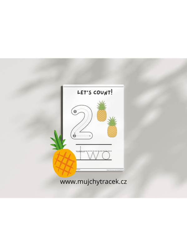 Čísla k obtahování – Výukové pracovní listy v angličtině (500+ stran)