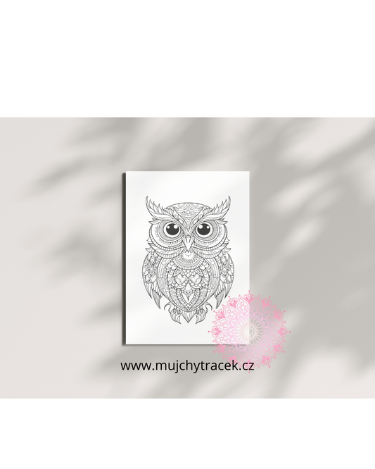 Mandala Velikonoční Omalovánky + zvířecí motivy (26 stran)