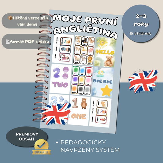 Moje první  angličtina (2–3 roky)