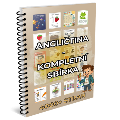 Angličtina kompletní sbírka – 4000+ stran PDF