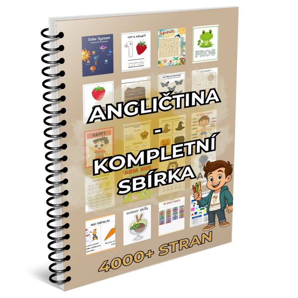 Angličtina kompletní sbírka – 4000+ stran PDF