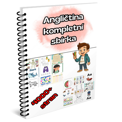 Angličtina kompletní sbírka – 4000+ stran PDF