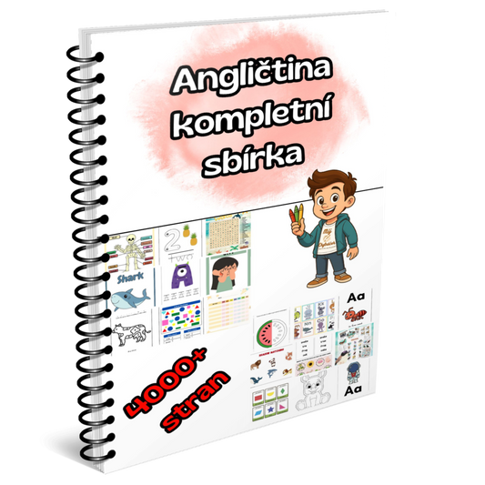 Angličtina kompletní sbírka – 4000+ stran PDF