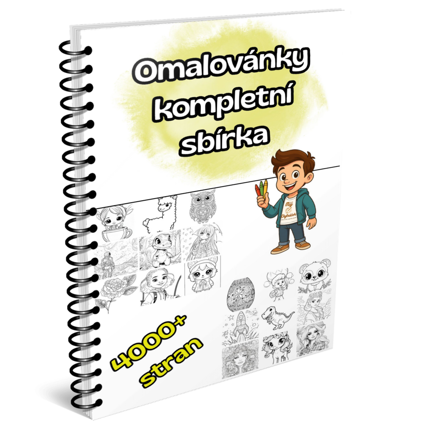 Omalovánky kompletní sbírka - 4000+ stran PDF