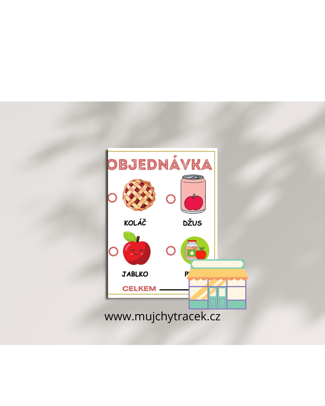 Hra na jablečný stánek – Edukativní pracovní listy (29 stran)