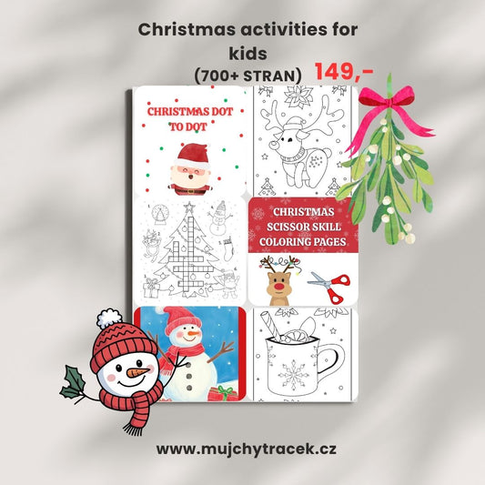 Christmas Activities for Kids – Vánoční PDF aktivity pro děti (700+ stran)