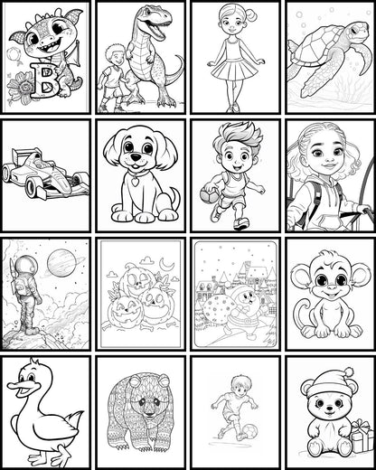 Království omalovánek - 4000+ stran