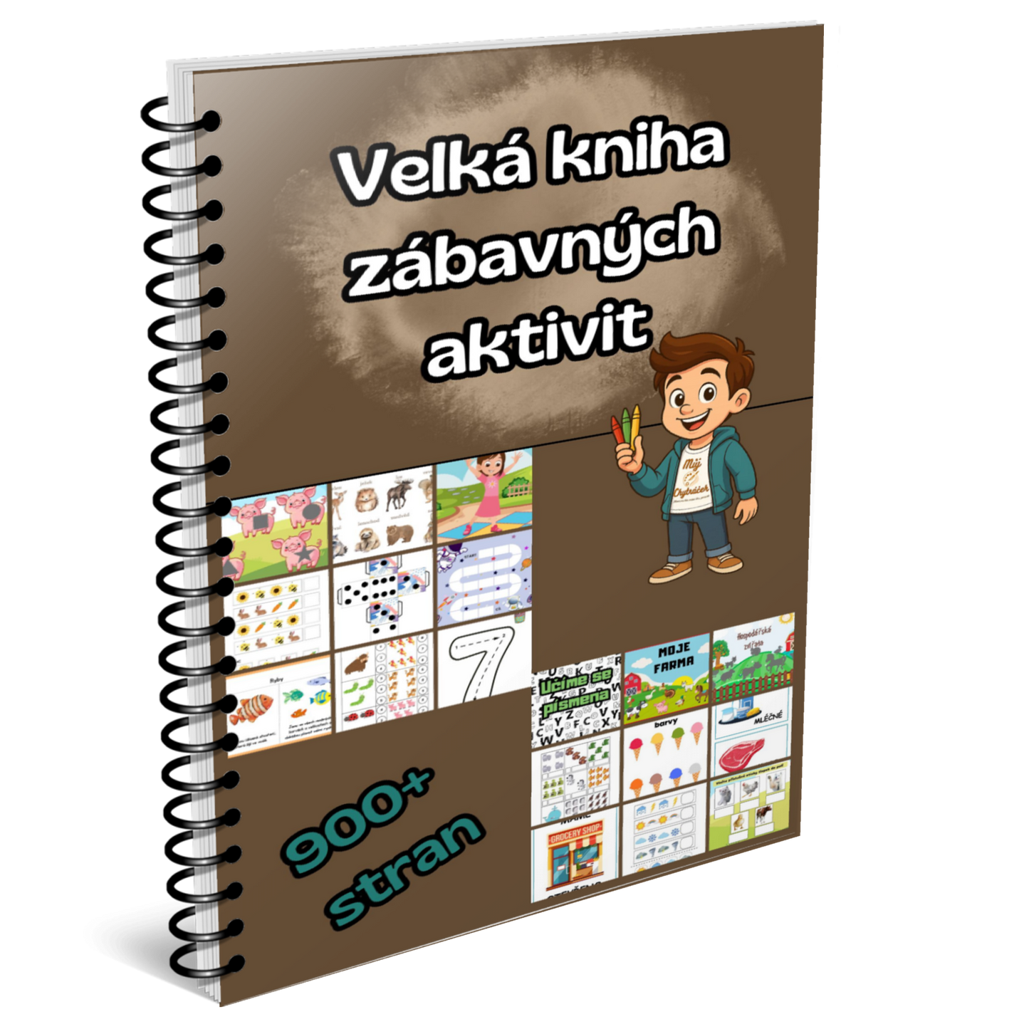 Velká kniha zábavných aktivit – 900+ stran