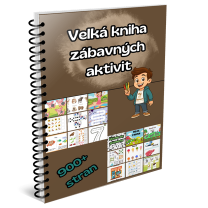 Velká kniha zábavných aktivit – 900+ stran