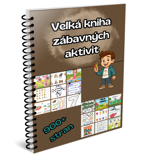 Velká kniha zábavných aktivit – 900+ stran
